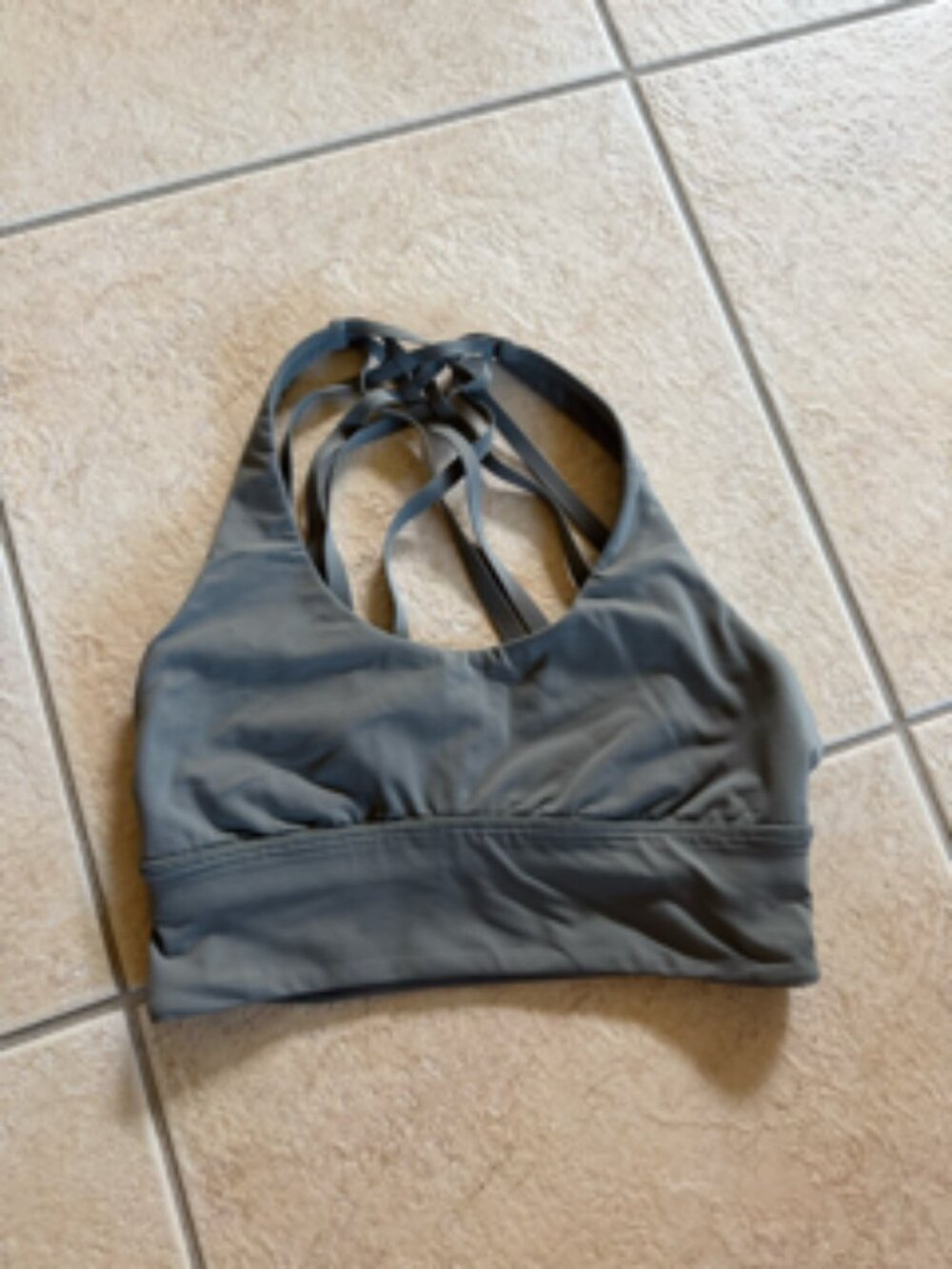 Lululemon Longline Sports Bra - Nomad Size 6